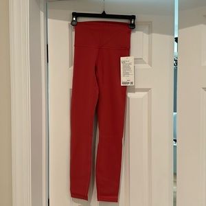Lululemon Womens Wunder Train HR Tight 25” Size 2 Color: VNTR